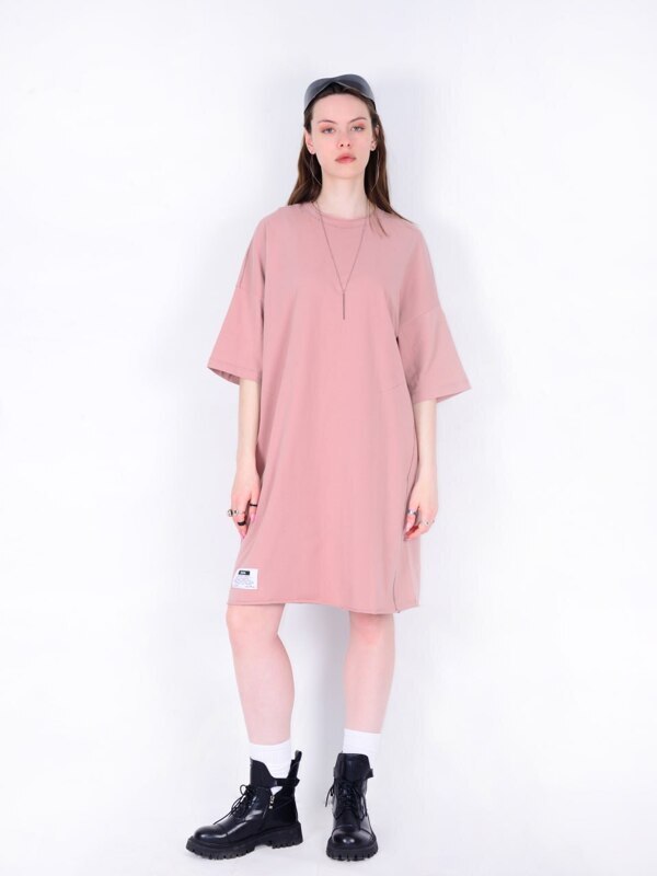 Dress "Ray Long", powder