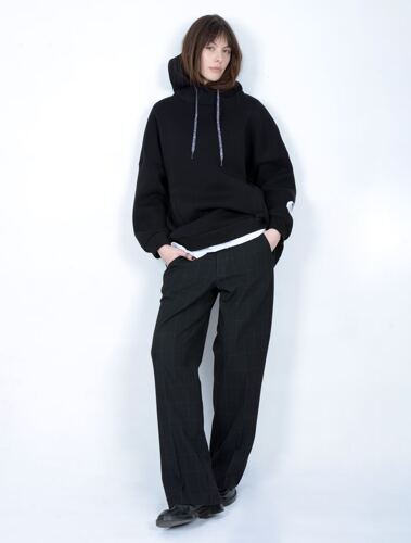 Hoodie "Teddy", black