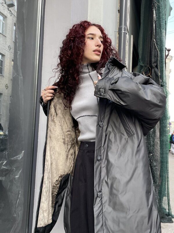 Coat "Asphalt"