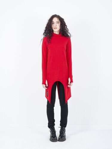 Longsleeve "Teleport", red