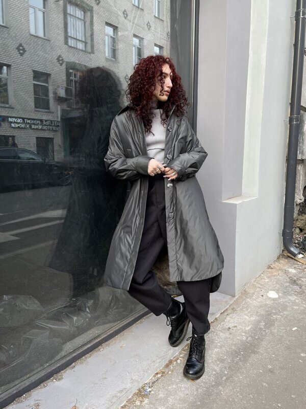 Coat "Asphalt"