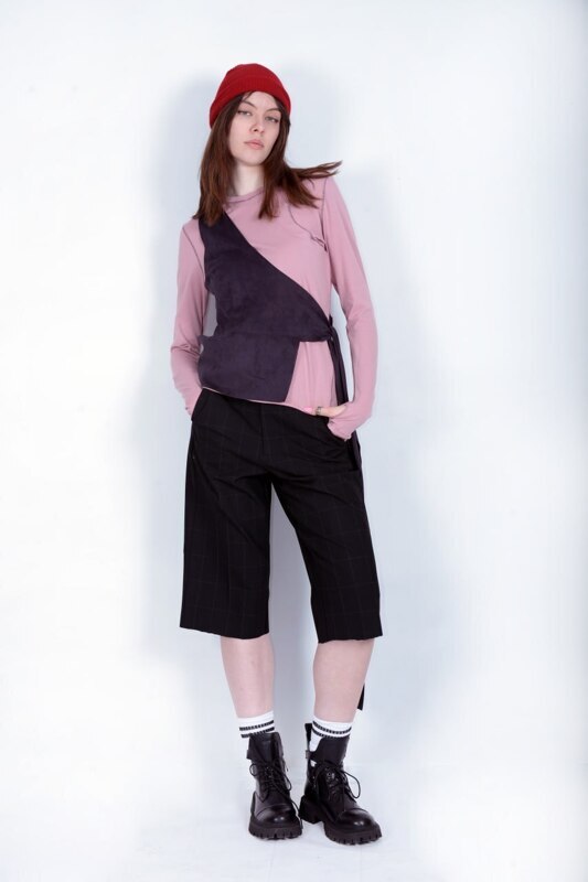 Suede vest