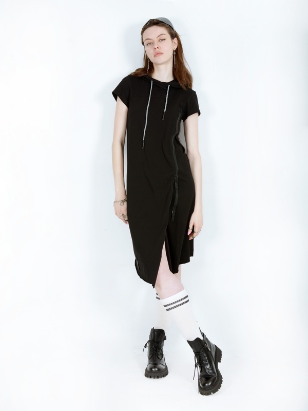 Dress "Wave", black