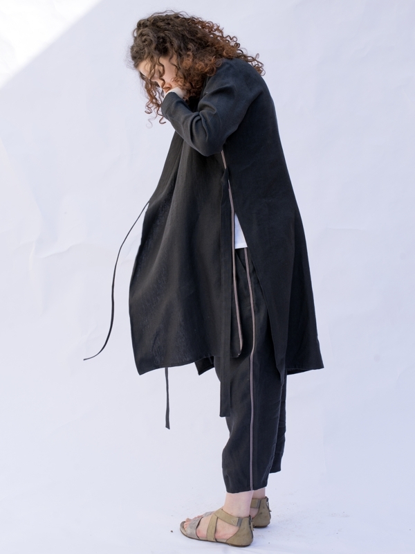 Jaket "KYOTO" linen black