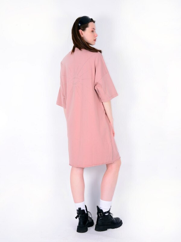 Dress "Ray Long", powder