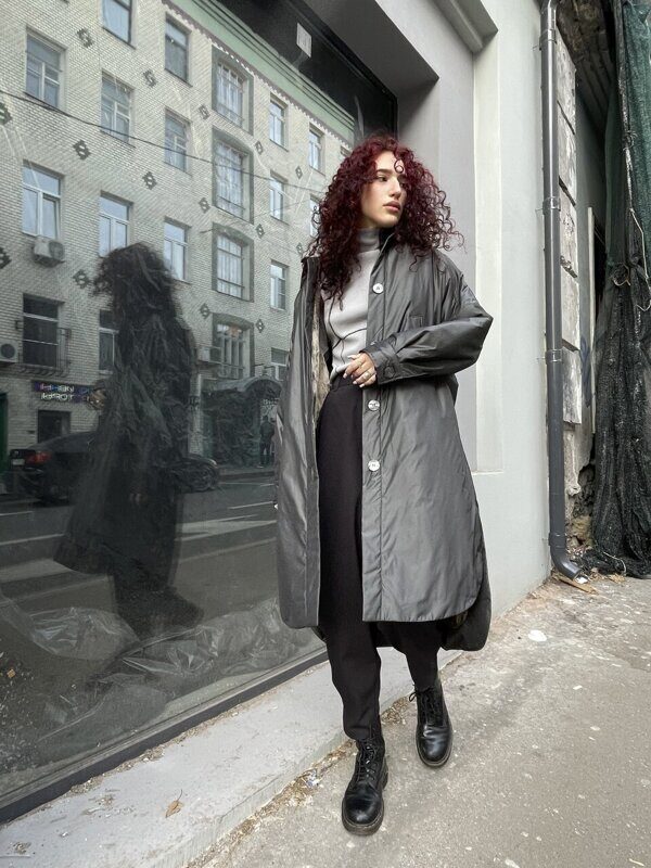 Coat "Asphalt"