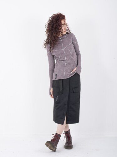 Longsleeve "Puzzle", lilac