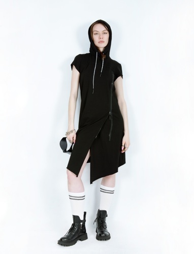 Dress "Wave", black