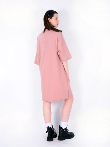 Dress "Ray Long", powder