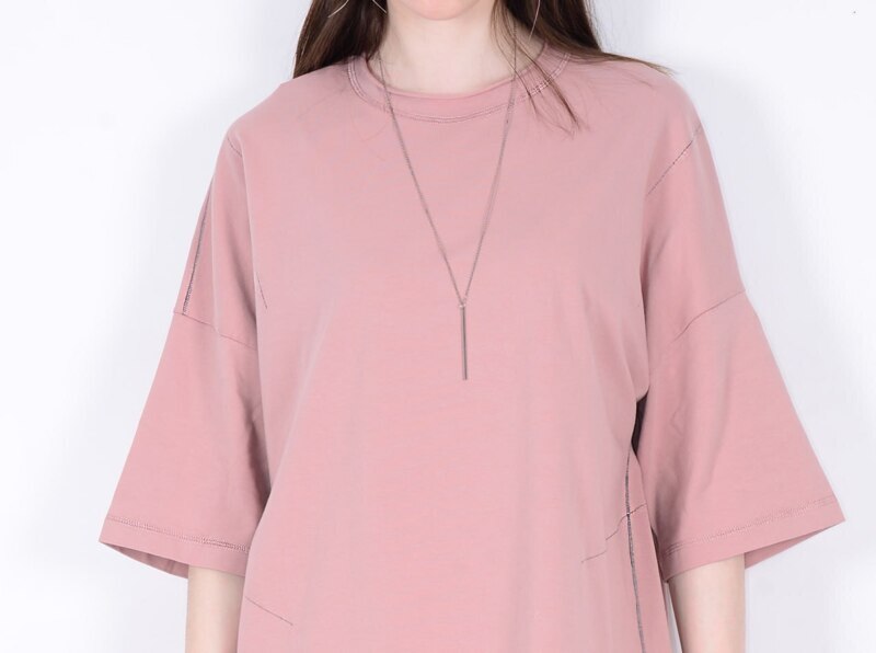Dress "Ray Long", powder
